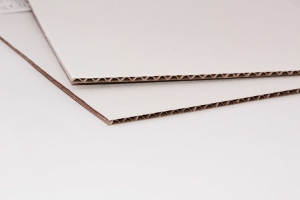 Картон гофрированный с белым слоем Т-22