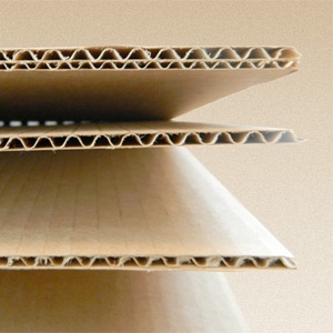 Картон гофрированный листовой