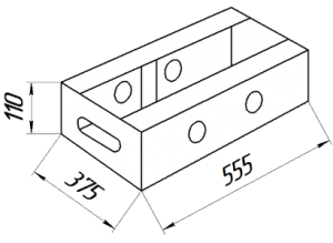 Лоток под мясо птицы