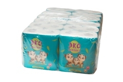 Бумага туалетная двухслойная Эко семейка (групповая упаковка)