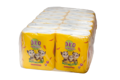 Полотенца бумажные двухслойные Эко семейка (групповая упаковка)