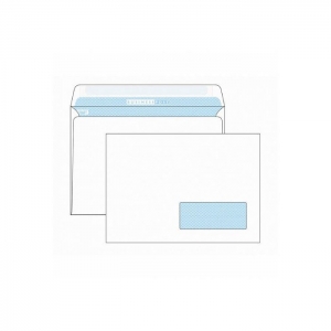 Конверт С-5 (162*229), с окном, с внутренней запечаткой (Декстрин)