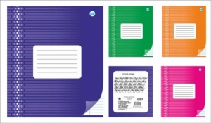 Тетрадь школьная (170*205) Серия "Орнамент" (линованная ) 18 листов