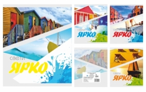 Тетрадь общая (170*205) Ярко зак. 2288-17, 48 л.