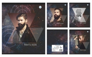 Тетрадь общая (170*205) Мужской стиль зак. 2293-17, 48 л.