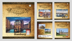 Тетрадь общая (170*205) Серия "Виды Берлина" 96 листов