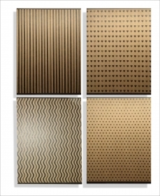 Тетрадь общая (170*205) Крафт - Текстура, 96 л