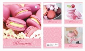 Тетрадь общая (170*205) Торты, зак. 123-19, клетка, 48 л