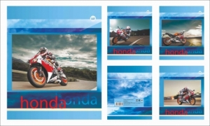 Тетрадь общая (170*205) Хонда, зак. 122-19, 48 л