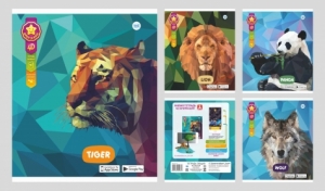 New Животные. Тетрадь школьная (170*205) 96 л